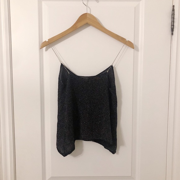 ⭐️Buy 1 get 1 FREE⭐️ NWOT Chain Cami Top - Picture 2 of 8